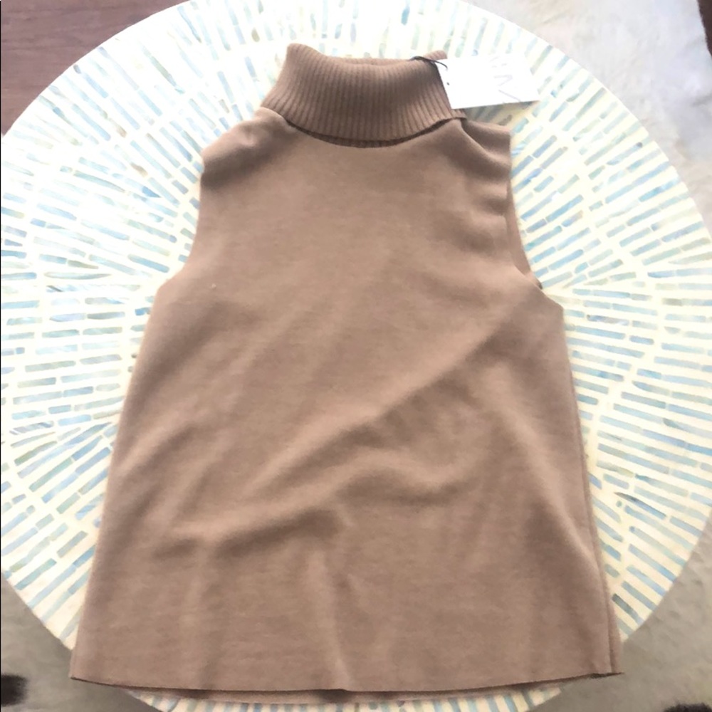 NWT Zara cowl neck